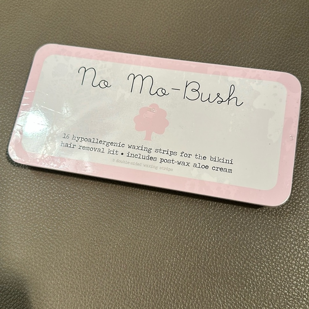 No Mo-Bush waxing strips